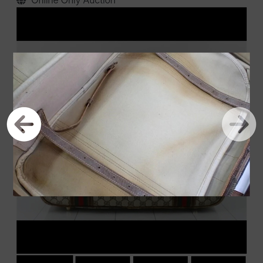 Gucci Brown and Tan Travel Bag with Iconic Monogram - Picture 4 of 4